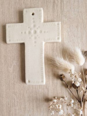 Gros plan sur la croix Bethléem